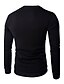 preiswerte Einfache Sweatshirts mit Kapuze-Herren Pullover Einfarbig Patchwork Rundhalsausschnitt Alltag Wochenende Aktiv Kapuzenpullover Sweatshirts Langarm Schwarz Grau / Herbst