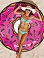 cheap Women&#039;s Swimwear-Women&#039;s Swimwear Beach Towel Swimsuit Print Geometric Rosy Pink Red Yellow Bathing Suits Floral
