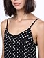 cheap Maxi Dresses-Women&#039;s Loose Sleeveless Polka Dot Backless Summer Strap Boho Beach Black / Maxi