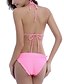 voordelige Bikini&#039;s &amp; Badmode-Nylon / SpandexHalter-Bikini-Effen-Vrouwen