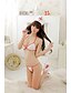 cheap Sexy Lingerie-Women&#039;s Sexy Suits Nightwear White One-Size