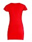 cheap Women&#039;s Dresses-Women&#039;s Bodycon Dress - Solid Colored, Cut Out Ruched Mini Deep V