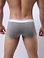 cheap Men&#039;s Briefs Underwear-Men&#039;s Patchwork Super Sexy Boxer Briefs Color Block 1 Piece White Black Blue M L XL