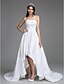 cheap Wedding Dresses-Wedding Dresses A-Line Strapless Sleeveless Court Train Lace Bridal Gowns With Lace 2023