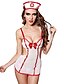 cheap Sexy Lingerie-Women&#039;s Sexy Babydoll &amp; Slips Chemises &amp; Gowns Gartered Lingerie Nightwear Solid Colored White / Lace Lingerie / Robes / Ultra Sexy / Uniforms &amp; Cheongsams