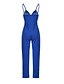 cheap Women&#039;s Jumpsuits &amp; Rompers-Women&#039;s Solid Blue / Red Jumpsuits , Sexy / Casual / Day Strap Sleeveless