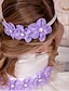 abordables Accessoires pour Enfants-Accessoires Cheveux Toutes les Saisons Acrylique Bandeaux Fille - Violet Rose Bleu clair