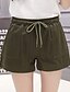 cheap Women&#039;s Pants-Women&#039;s Simple Shorts Pants - Solid Colored High Rise / Summer