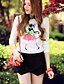 baratos Blusas e Camisas de mulher-rosa Doll® Feminino Colarinho de Camisa Manga Comprida Shirt &amp; Blusa Branco-X14AST125