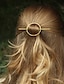 abordables Accessoires cheveux femme-Femme Rétro Vintage Alliage Couleur Pleine / Doré