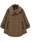 cheap Maternity Outerwear-Women&#039;s Daily Coats Winter Regular Trench Coat, Nature Peaked Lapel Long Sleeve Polyester Formal Style Camel L / XL / XXL