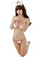 baratos Lingerie Sexy-Mulheres Sexy Conjunto Roupa de Noite Branco Tamanho Único