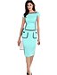 Χαμηλού Κόστους Γυναικεία Φορέματα-Γυναικεία Γραφείο Λεπτό Θήκη Φόρεμα