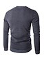 preiswerte Einfache Sweatshirts mit Kapuze-Herren Pullover Einfarbig Patchwork Rundhalsausschnitt Alltag Wochenende Aktiv Kapuzenpullover Sweatshirts Langarm Schwarz Grau / Herbst