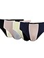 cheap Men&#039;s Briefs Underwear-Men&#039;s Color Block Thin 4/box Rainbow