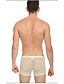 billiga Underkläder för män-Herr Boxerkalsonger 1 st. Underkläder Solid färg Syntetiskt siden Super sexig Vit Svart Grön M L XL