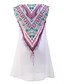 cheap Mini Dresses-Women&#039;s Plus Size Swing Dress Dusty Rose Sleeveless Geometric Print Summer Boho Daily Holiday Loose Boho / Beach White Black Pink Green S M L XL XXL XXXL / Mini