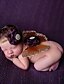 cheap Kids&#039; Accessories-Newborn Princess Vintage Photography Prop Birthday Headband and Skirt Sets(0-5Month)