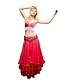 Χαμηλού Κόστους Ρούχα χορού της κοιλιάς-Χορός της κοιλιάς Μπλούζες Γυναικεία Επίδοση Spandex Chinlon Πούλιες Κρύσταλλοι/Στρας Αμάνικο Κορυφή