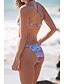 economico Bikini e costumi da bagno-Bikini Da donna Fantasia floreale A fascia Poliestere