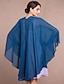 cheap Wraps &amp; Shawls-Sleeveless Capes Chiffon Wedding / Party Evening Women&#039;s Wrap With Scales