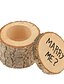 cheap Favor Holders-Cylinder Wood Favor Holder with Gift Boxes - 1