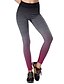 abordables Leggings-Femme Quotidien Coton Sportif Legging à imprimé arc-en-ciel Taille médiale Rouge Bleu Orange S M L / Slim