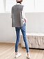 billige Kvindebukser-Kvinders Simpel Tynd / Jeans Bukser Mikroelastisk Polyester