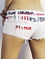billige Sexy undertøy-Kvinner Sexy Shorts Bukser Polyester Mikroelastisk