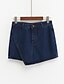 cheap Women&#039;s Pants-Women&#039;s Solid Blue Jeans Pants,Simple