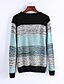 cheap Sweaters-Women&#039;s Pullover Color Block Simple Long Sleeve Regular Sweater Cardigans Round Neck Spring Green Orange