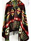 זול שאל וכיסויים לנשים-מלבן - סרוג וינטאג&#039; בגדי ריקוד נשים / קפה / צהוב / אדום / כחול / סגול