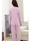 voordelige Pyjama&#039;s &amp; Loungekleding-Dames Pyjama - Polka dot Medium Katoen Paars