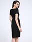 cheap Women&#039;s Dresses-Women&#039;s Red Green Dress Street chic Summer Going out A Line Bodycon Patchwork Split S M Slim / Cotton