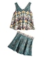 cheap Women&#039;s Two Piece Sets-MIUCO Daily Casual Summer Set