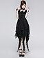 Χαμηλού Κόστους Γυναικεία Φορέματα-Σέξι Βίντατζ Φόρεμα Αμάνικο Ασύμμετρο Spandex Καλοκαίρι Μικροελαστικό Μεσαίου Πάχους