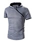 billige Hættetrøjer og sweatshirts til mænd-Herre Sweatshirt Ensfarvet Sport - Kortærmet Sort Grå M L XL XXL / Sommer