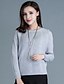 preiswerte Damen Pullover-Damen Street Schick Langarm Fledermaus Ärmel Pullover - Solide