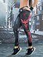 preiswerte Leggings-Damen Bedruckt / Sportlich Legging - Mehrfarbig, Druck Mittlere Taillenlinie