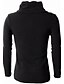 cheap Men&#039;s Sweaters &amp; Cardigans-Men&#039;s Pullover Color Block Long Sleeve Regular Sweater Cardigans Turtleneck Fall Spring Wine Black