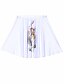 cheap Women&#039;s Skirts-Women&#039;s Party / Cocktail A Line Skirts Pleated / Print White