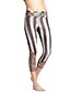 cheap Leggings-Women&#039;s Print Legging - Striped Khaki