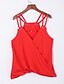 cheap Tank Tops &amp; Camis-Women&#039;s Daily Cute Sexy Summer Tank Top,Solid Strap Sleeveless Polyester Thin