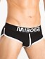 cheap Men&#039;s Briefs Underwear-Men&#039;s Super Sexy Briefs Underwear Color Block 1 Piece Black White Yellow M L XL
