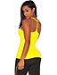 cheap Tank Tops &amp; Camis-Women&#039;s Polyester Spandex Tank Top - Solid, Backless Racerback Halter
