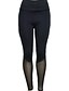 ieftine Leggings-Pentru femei În Cruce Legging - Peteci Negru