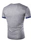 cheap Men&#039;s Tees &amp; Tank Tops-Men&#039;s Solid Colored T-shirt Daily Sports White / Black / Navy Blue / Dark Gray / Light gray / Summer / Short Sleeve