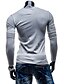 preiswerte T-Shirts &amp; Tank Tops für Herren-Herrn Solide Alltag / Sport Baumwolle T-shirt / Langarm
