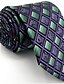 cheap Men&#039;s Accessories-Men&#039;s Party / Work Necktie - Color Block / Check / Jacquard Basic