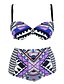 voordelige Bikini&#039;s &amp; Badmode-Dames Boho Fuchsia Tankini Zwemkleding